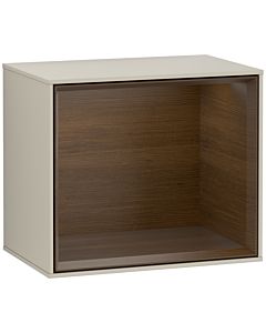 Villeroy und Boch module d&#39; Finion F590GNHH 41.8x35.6x27cm, station de charge, étagère Walnut Veneer , Sand Matt Lacquer