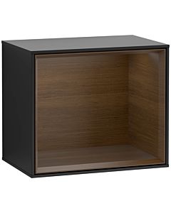 Villeroy und Boch module d&#39; Finion F590GNPD 41.8x35.6x27cm, station de charge, étagère Walnut Veneer , laqué noir mat