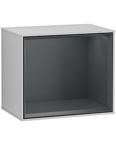 Villeroy und Boch Finion module F590HGGJ 41.8x35.6x27cm, charging station, shelf Midnight Blue , light gray matt