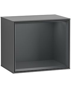 Villeroy und Boch module d&#39; Finion F590HGGK 41.8x35.6x27cm, station de charge, étagère Midnight Blue , anthracite mat