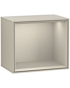 Villeroy und Boch Finion Regalmodul F590HHHH 41,8x35,6x27cm, Ladestation, Regal Sand Matt, Sand Matt Lacquer