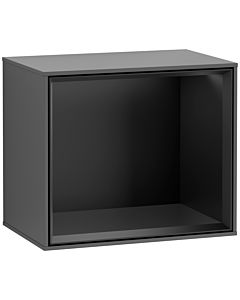 Villeroy und Boch module d&#39; Finion F590PDGK 41.8x35.6x27cm, station de charge, étagère Black Matt, Anthracite matt