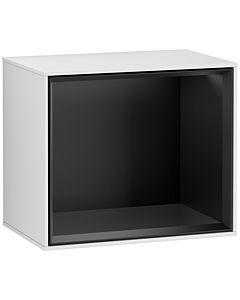 Villeroy und Boch Finion Regalmodul F590PDMT 41,8x35,6x27cm, Ladestation, Regal Black Matt, White matt lacquer