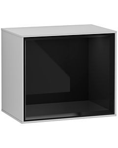 Villeroy und Boch Finion Regalmodul F590PHGJ 41,8x35,6x27cm, Ladestation, Regal Glossy Black, Light grey matt