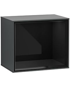 Villeroy und Boch Finion Regalmodul F590PHHG 41,8x35,6x27cm, Ladestation, Regal Glossy Black, Midnight Blue Matt Lacquer