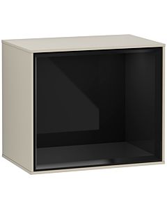 Villeroy und Boch module d&#39; Finion F590PHHH 41.8x35.6x27cm, station de charge, étagère Glossy Black, Sand Matt Lacquer