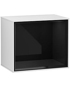 Villeroy und Boch Finion Regalmodul F590PHMT 41,8x35,6x27cm, Ladestation, Regal Glossy Black, White matt lacquer