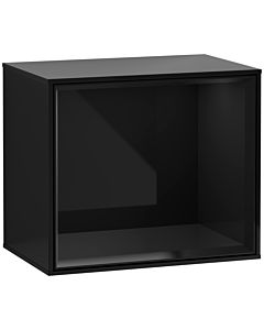 Villeroy und Boch module d&#39; Finion F590PHPH 41.8x35.6x27cm, station de charge, étagère Glossy Black, Glossy Black Lacquer
