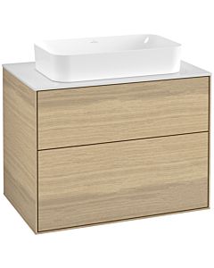 Villeroy und Boch Finion Villeroy und Boch F63100PC 80x60,3x50,1mm, Verre White Matt , Oak Veneer