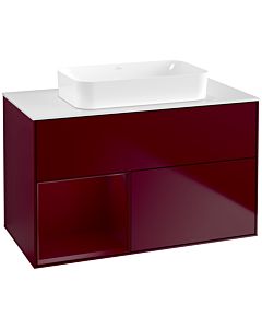 Villeroy und Boch Finion Villeroy und Boch Finion F651HBHB 100x60.3x50.1cm, shelf left Peony , Peony Matt