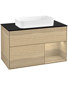 Villeroy und Boch Finion Villeroy und Boch Finion F662PCPC 100x60.3x50.1cm, shelf on the right Oak Veneer , Oak Veneer