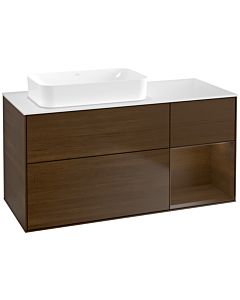 Villeroy und Boch Finion Villeroy und Boch Finion F691GNGN 120x60.3x50.1cm, shelf on the right Walnut veneer, Walnut veneer