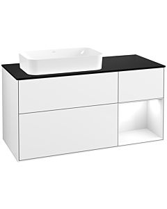 Villeroy und Boch Finion Villeroy und Boch Finion F692GFGF 120x60.3x50.1cm, shelf on the right Glossy white lacquer, Glossy white lacquer