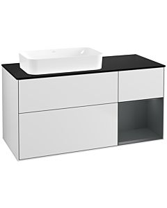 Villeroy und Boch Finion Villeroy und Boch Finion F692HGMT 120x60.3x50.1cm, shelf on the right Midnight Blue Matt Lacquer , white matt lacquer