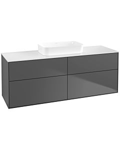 Villeroy und Boch Finion Villeroy und Boch F73100GK 160x60.3x50.1cm, verre White Matt , anthracite mat