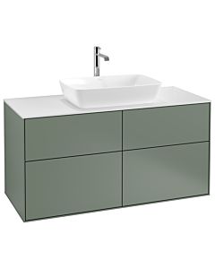 Villeroy und Boch Finion Villeroy und Boch Finion F79100GM 120x60.3cm, cover plate white matt, Olive Matt Lacquer