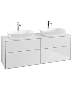 Villeroy und Boch Finion Villeroy und Boch Finion F84100MT 160x60.3cm, cover plate white matt, white matt lacquer