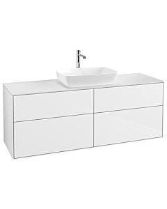 Villeroy und Boch Finion Villeroy und Boch Finion F85100GF 160x60.3cm, cover plate white matt, glossy white lacquer