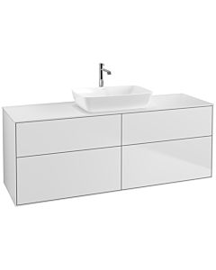 Villeroy und Boch Finion Villeroy und Boch F85100MT 160x60,3cm, plaque de finition blanc mat, laqué blanc mat