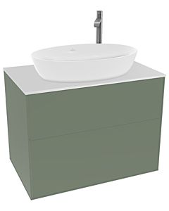 Villeroy und Boch Finion Villeroy und Boch Finion F87100GM 80x60.3cm, cover plate white matt, Olive Matt Lacquer