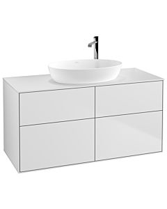 Villeroy und Boch Finion Villeroy und Boch Finion F91100MT 120x60.3cm, cover plate white matt, white matt lacquer