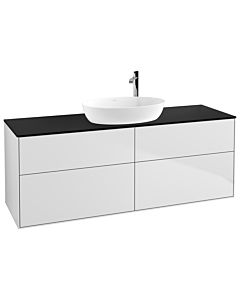 Villeroy und Boch Finion Villeroy und Boch Finion F97200MT 160x60.3cm, cover plate black matt, white matt lacquer