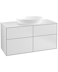 Villeroy und Boch Finion Villeroy und Boch FA3100MT 120x60,3cm, plaque de recouvrement blanc mat, laqué blanc mat