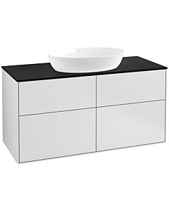 Villeroy und Boch Finion Villeroy und Boch Finion FA3200MT 120x60.3cm, cover plate black matt, white matt lacquer