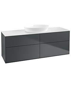 Villeroy und Boch Finion Villeroy und Boch Finion FA9100HG 160x60.3cm, cover plate white matt, midnight Blue Matt Lacquer