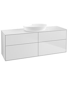 Villeroy und Boch Finion Waschtischunterschrank FA9100MT 160x60,3cm, Abdeckplatte white matt, White matt lacquer