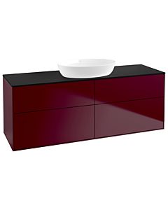 Villeroy und Boch Finion Villeroy und Boch Finion FA9200HB 160x60.3cm, cover plate black matt, Peony Matt