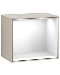Villeroy und Boch module d&#39; Finion Villeroy und Boch FD10GFHH 41,8x35,6x27cm, étagère Glossy White , Sand Matt Lacquer