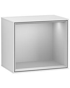 Villeroy und Boch Finion Regalmodul FD10GJMT 41,8x35,6x27cm, Regal Light Grey, White matt lacquer