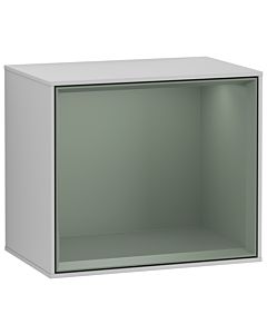 Villeroy und Boch module d&#39; Finion Villeroy und Boch FD10GMGJ 41,8x35,6x27cm, étagère olive mat, gris clair mat