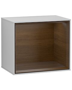 Villeroy und Boch module d&#39; Finion Villeroy und Boch FD10GNGJ 41,8x35,6x27cm, étagère Walnut Veneer , gris clair mat