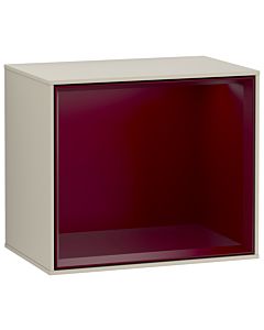 Villeroy und Boch Finion Regalmodul FD10HBHH 41,8x35,6x27cm, Regal Peony Matt, Sand Matt Lacquer