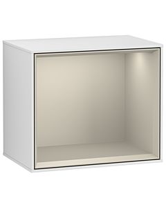 Villeroy und Boch Finion Regalmodul FD10HHMT 41,8x35,6x27cm, Regal Sand Matt, White matt lacquer