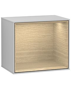 Villeroy und Boch Finion Regalmodul FD10PCGJ 41,8x35,6x27cm, Regal Oak Veneer, Light grey matt