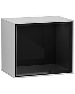 Villeroy und Boch module d&#39; Finion Villeroy und Boch FD10PHGJ 41,8x35,6x27cm, étagère noir brillant, gris clair mat