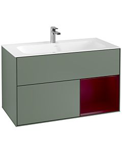 Villeroy und Boch Finion Villeroy und Boch Finion G040HBGM 99.6x59.1cm, Emotion, shelf right Peony , Olive Matt Lacquer