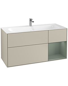 Villeroy und Boch Finion Villeroy und Boch Finion G070GMHH 119.6x59.1cm, Emotion, shelf right Olive Matt Lacquer , Sand Matt Lacquer