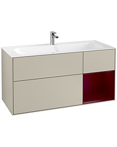 Villeroy und Boch Finion Villeroy und Boch Finion G070HBHH 119.6x59.1cm, Emotion, shelf right Peony , Sand Matt Lacquer