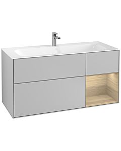 Villeroy und Boch Finion Villeroy und Boch G070PCGJ 119,6x59,1cm, Emotion, étagère à droite Oak Veneer , gris clair mat