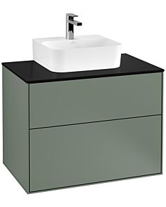 Villeroy und Boch Finion Villeroy und Boch Finion G08200GM 80x60.3x50.1cm, Emotion, cover plate black matt, Olive Matt Lacquer