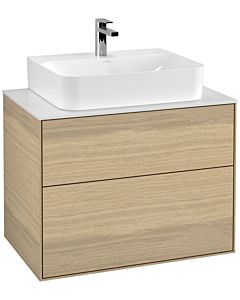 Villeroy und Boch Finion Villeroy und Boch Finion G09100PC 80x60.3x50.1cm, Emotion, cover plate white matt, Oak Veneer