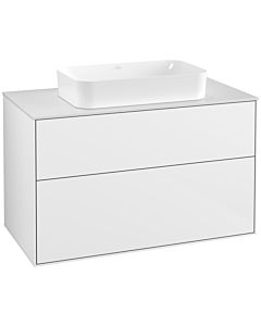 Villeroy und Boch Finion Villeroy und Boch Finion G23100GF 100x60.3cm, Emotion, cover plate white matt, Glossy white lacquer