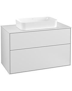 Villeroy und Boch Finion Villeroy und Boch G23100MT 100x60,3cm, Emotion, plaque de finition blanc mat, laqué blanc mat