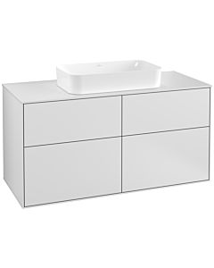 Villeroy und Boch Finion Waschtischunterschrank G26100MT 120x60,3cm, Emotion, Abdeckplatte white matt, White matt lacquer