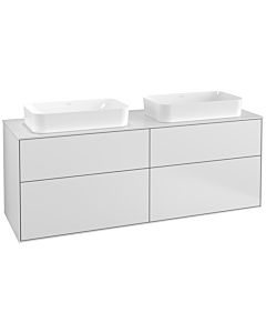 Villeroy und Boch Finion Villeroy und Boch G31100MT 160x60.3cm, Emotion, plaque de finition blanc mat, laqué blanc mat