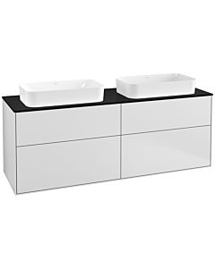 Villeroy und Boch Finion Villeroy und Boch Finion G31200MT 160x60.3cm, Emotion, cover plate black matt, white matt lacquer